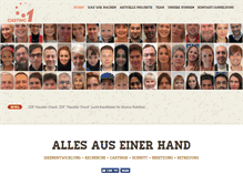 Tablet Screenshot of casting1.de